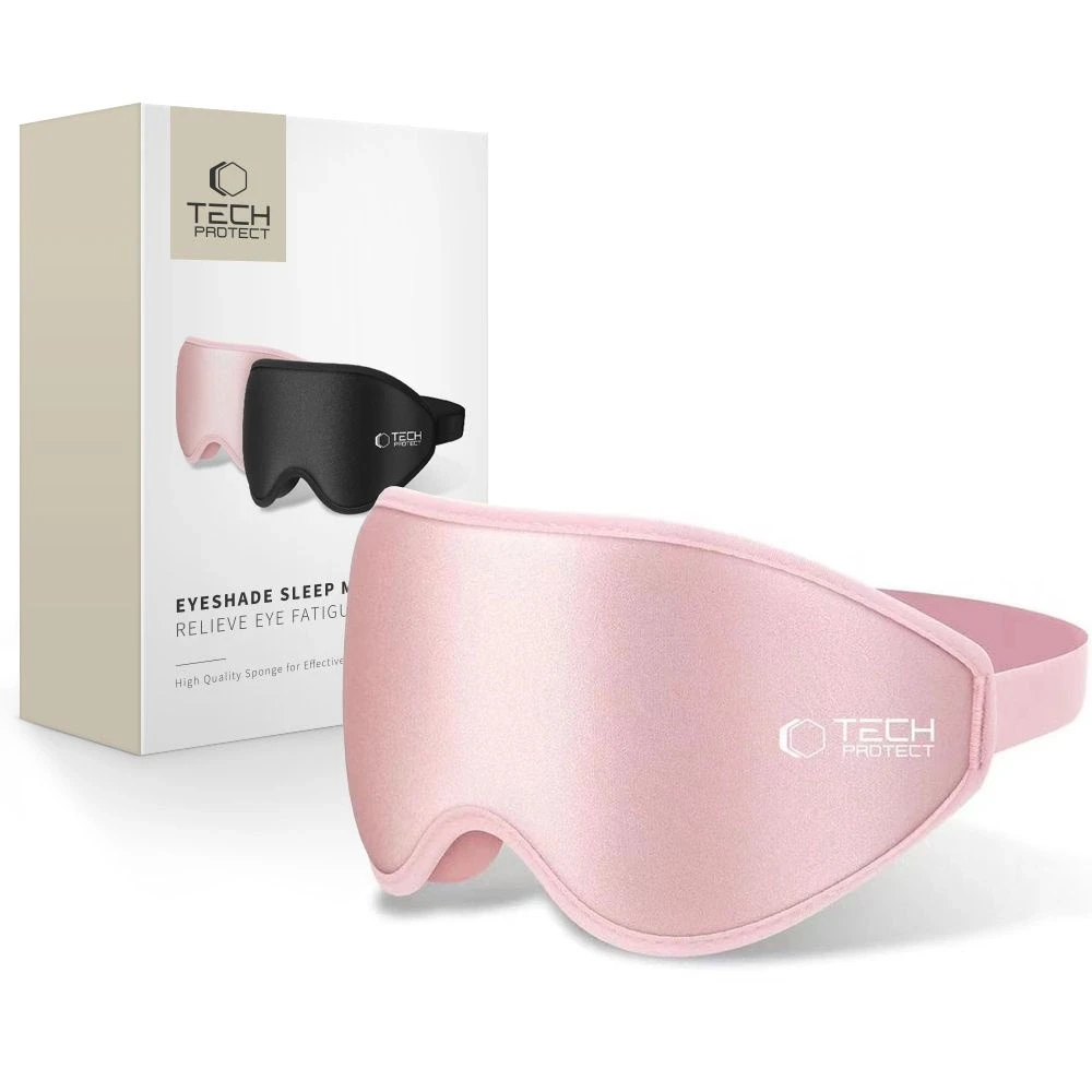 Tech-Protect EyeShade miego akiniai rožinės spalvos