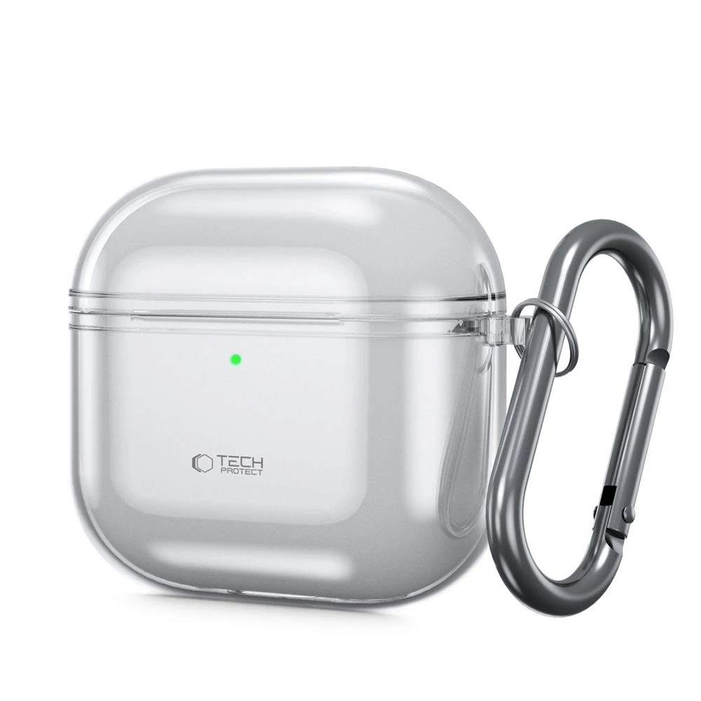 Dėklas Tech-Protect FlexAir Apple AirPods 4 – pilkos spalvos