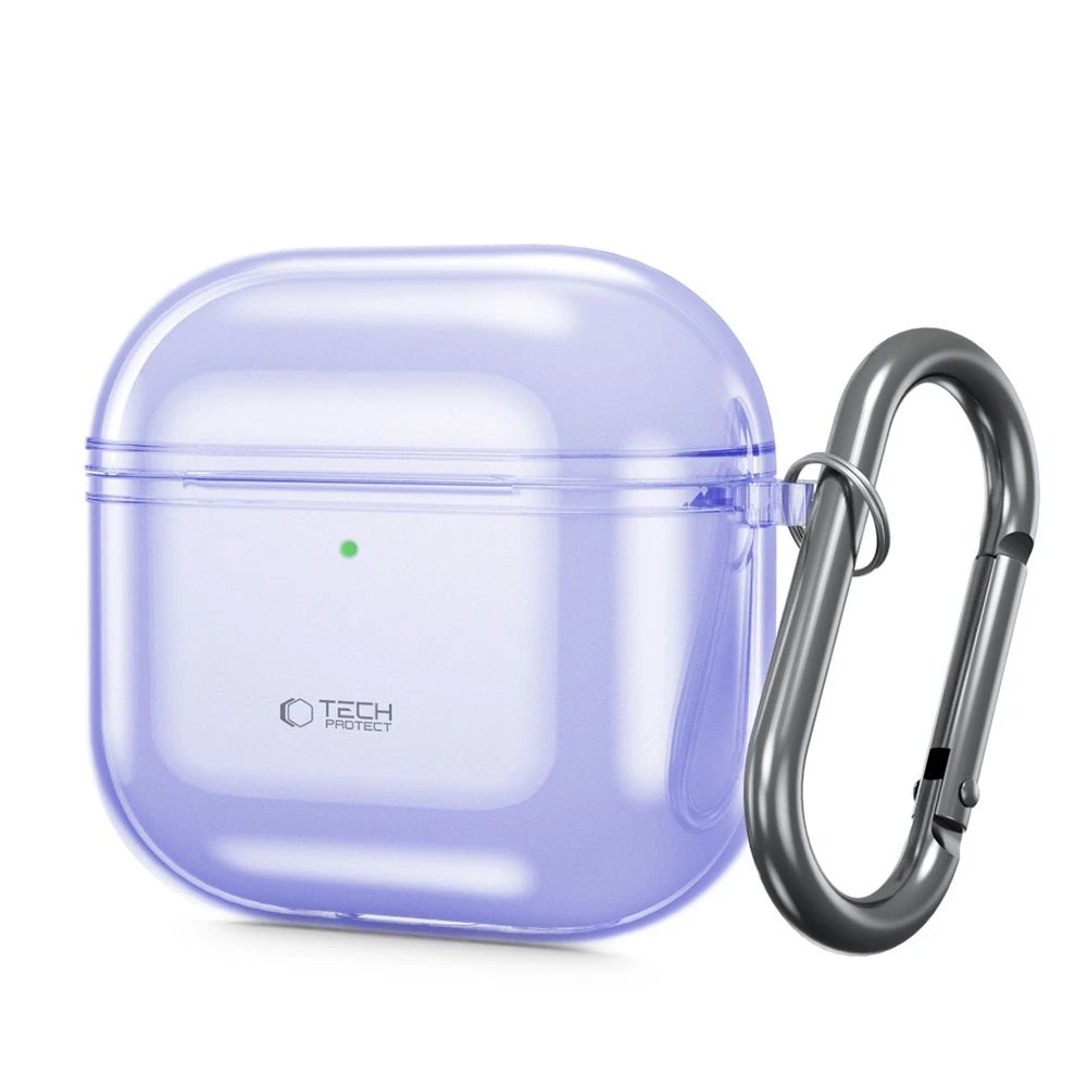 Dėklas Tech-Protect FlexAir Apple AirPods 4 – violetinės spalvos