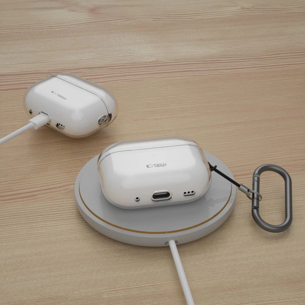 Tech-Protect FlexAirApple AirPods Pro 1 / 2 – dėklas ausinėms skaidrus