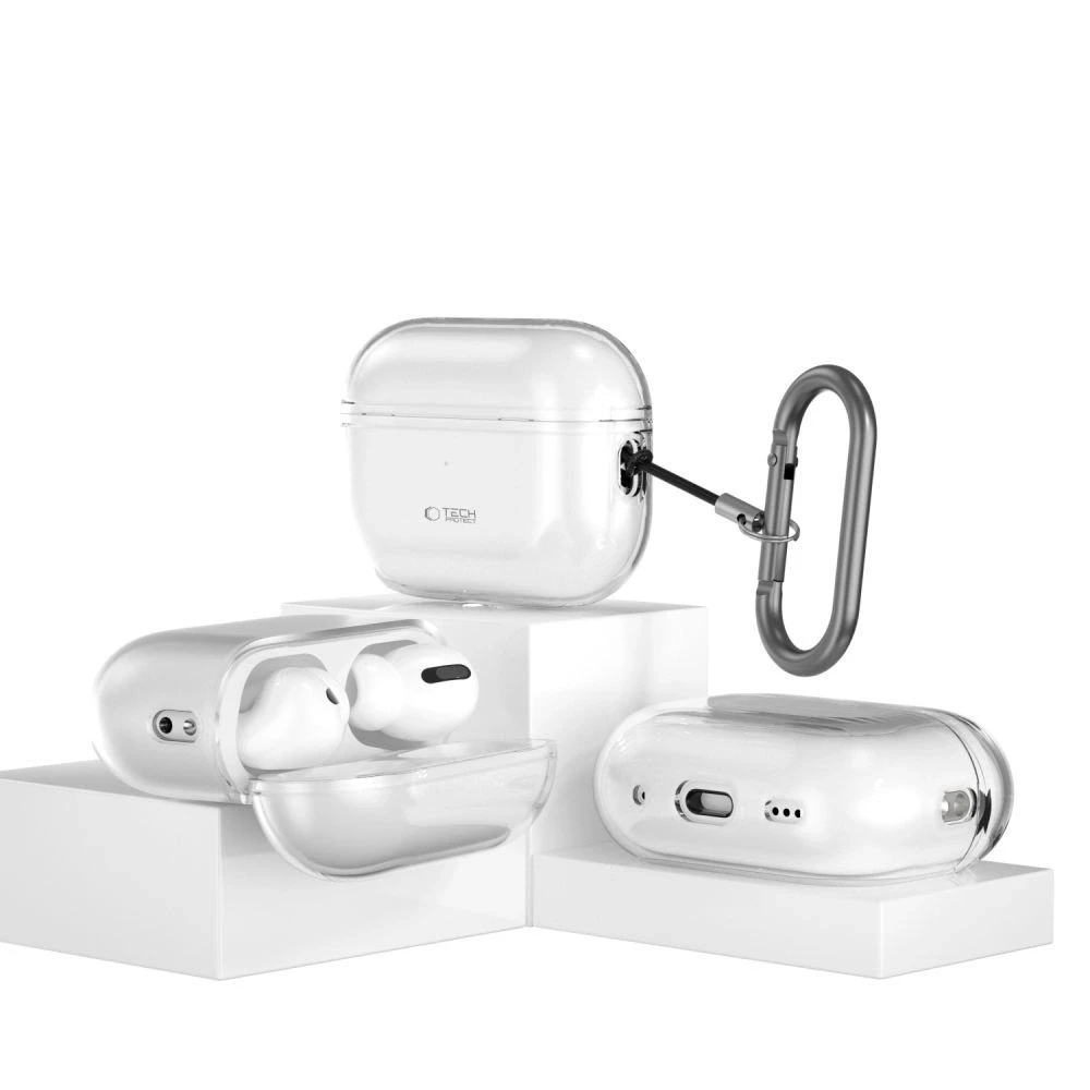 Tech-Protect FlexAirApple AirPods Pro 1 / 2 – dėklas ausinėms skaidrus
