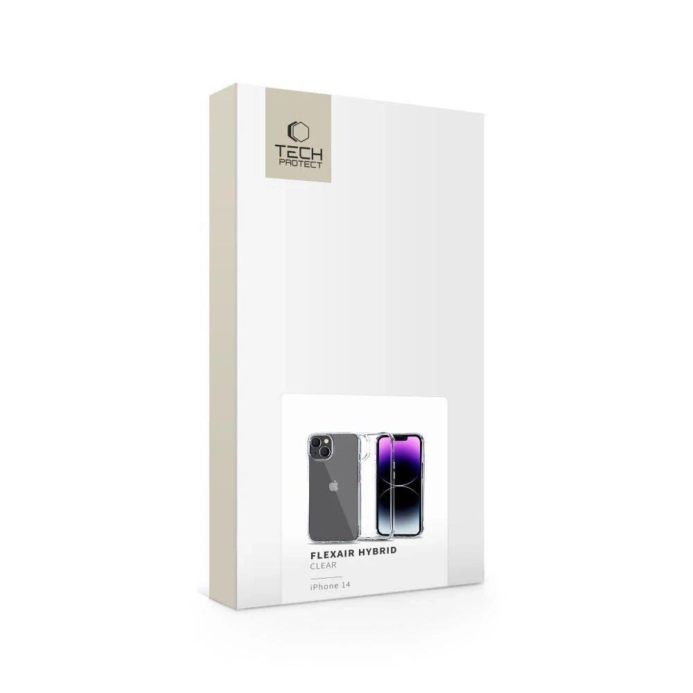 Tech-Protect FlexAir Hybrid Apple iPhone 14 – dėklas telefonui skaidrus