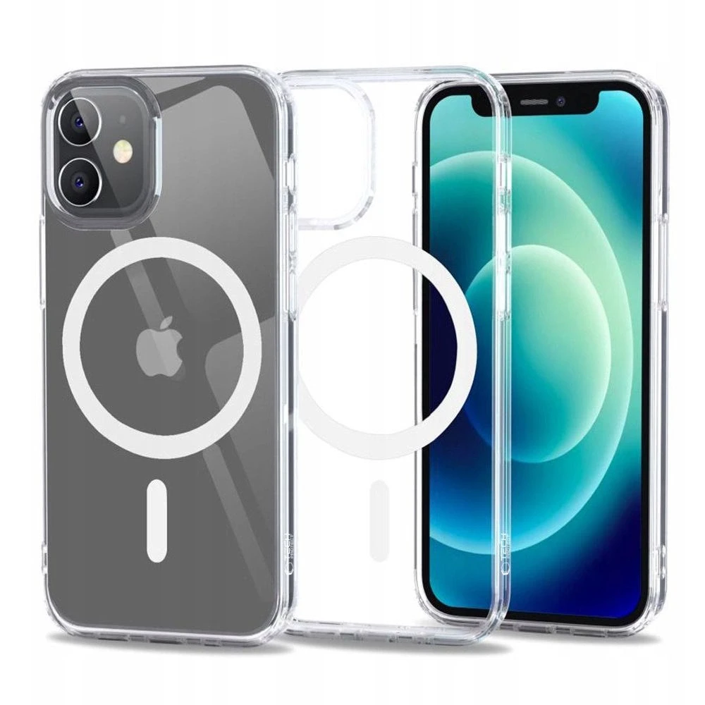 Tech-Protect FlexAir Hybrid MagSafe Apple iPhone 12 mini – dėklas telefonui skaidrus