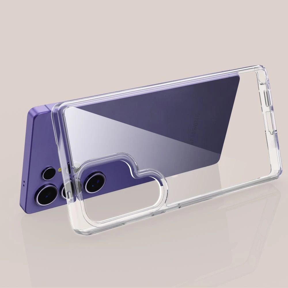 Dėklas Tech-Protect Flexair Hybrid do Galaxy S25 Ultra permatomos
