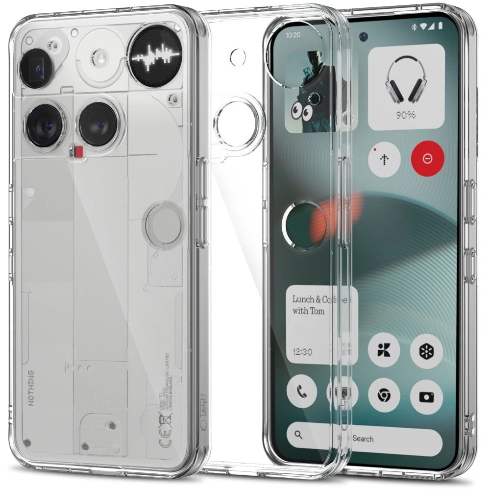 Dėklas Tech-Protect Flexair Hybrid Nothing Phone 3 Clear