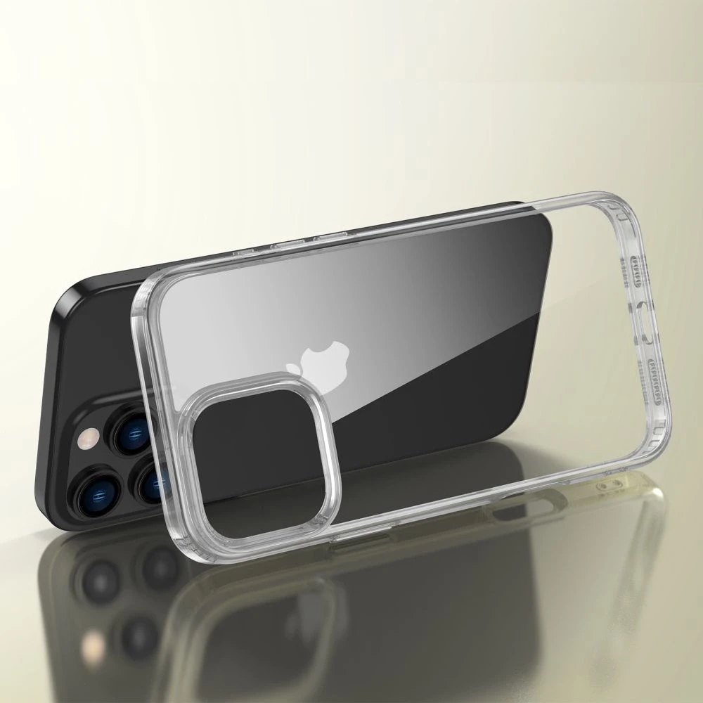 Apple iPhone 16 Pro Max Tech-Protect Flexair Hybrid Clear dėklas telefonui skaidrus