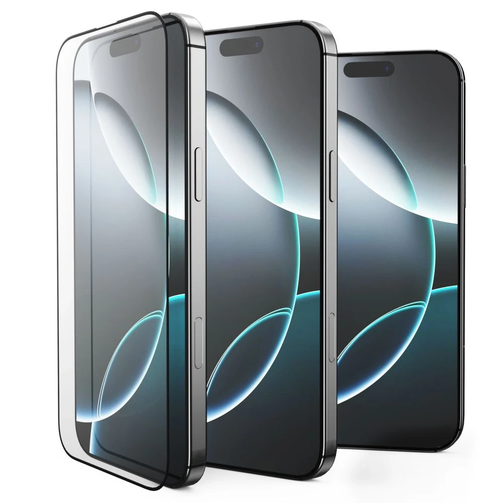 LCD apsauginis stikliukas Tech-Protect Glass Fit+ 2 vnt. Nothing Phone 3a/3a Pro juodas
