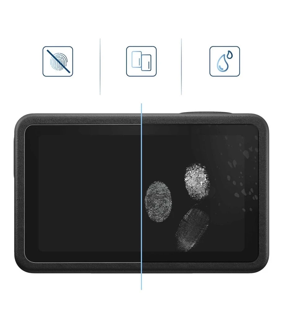 Apsauginis stiklas Tech-Protect GLASS FIT+ 2-SET DJI OSMO ACTION 5 PRO CLEAR