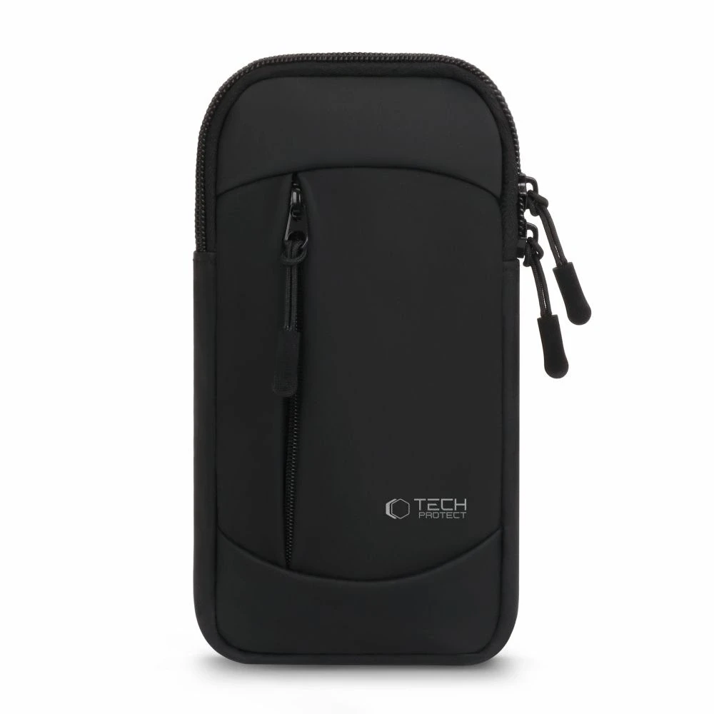Tech-Protect M6 Universal Armband – dėklas telefonui juodos spalvos