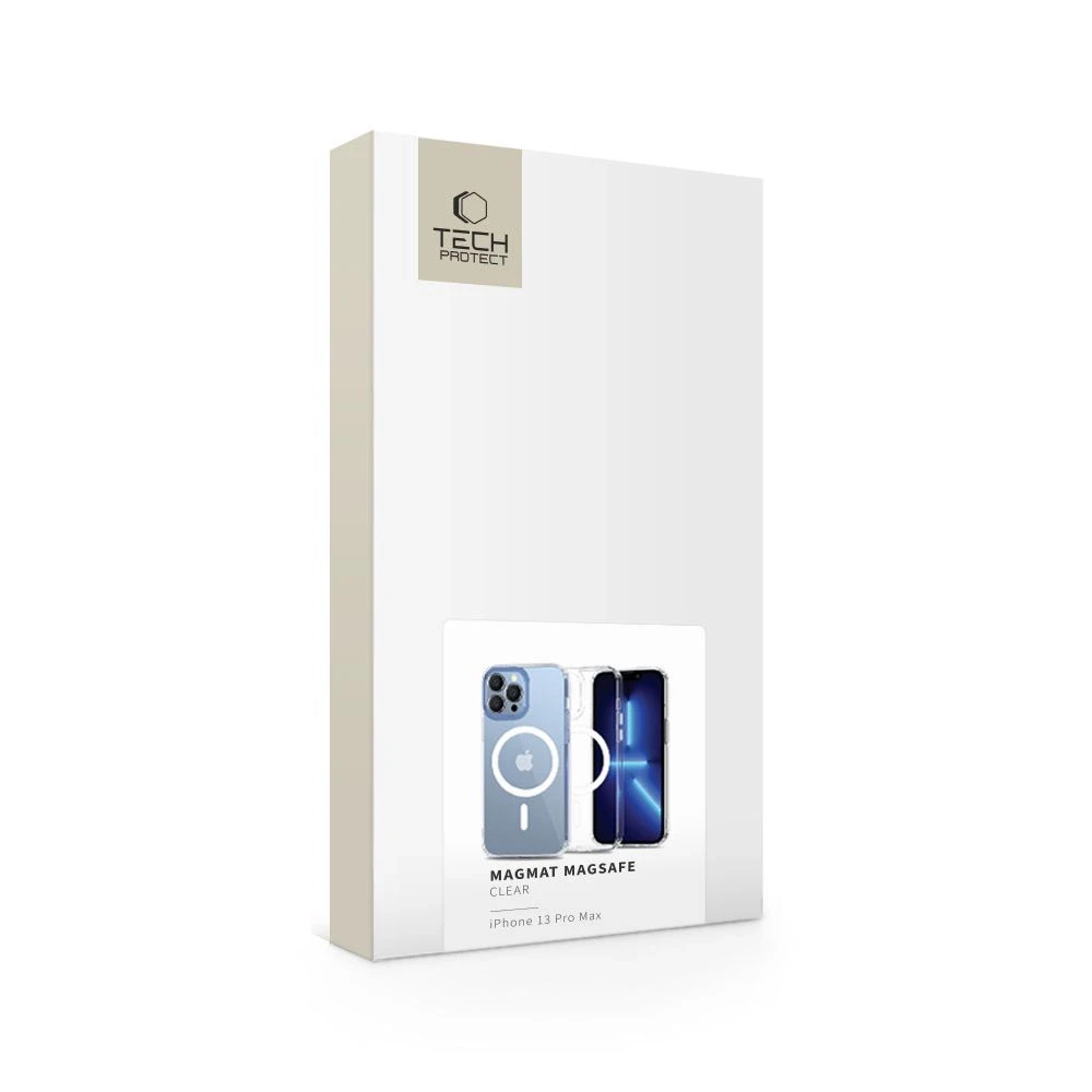 Tech-Protect MagMat MagSafe Apple iPhone 13 Pro Max – dėklas telefonui skaidrus