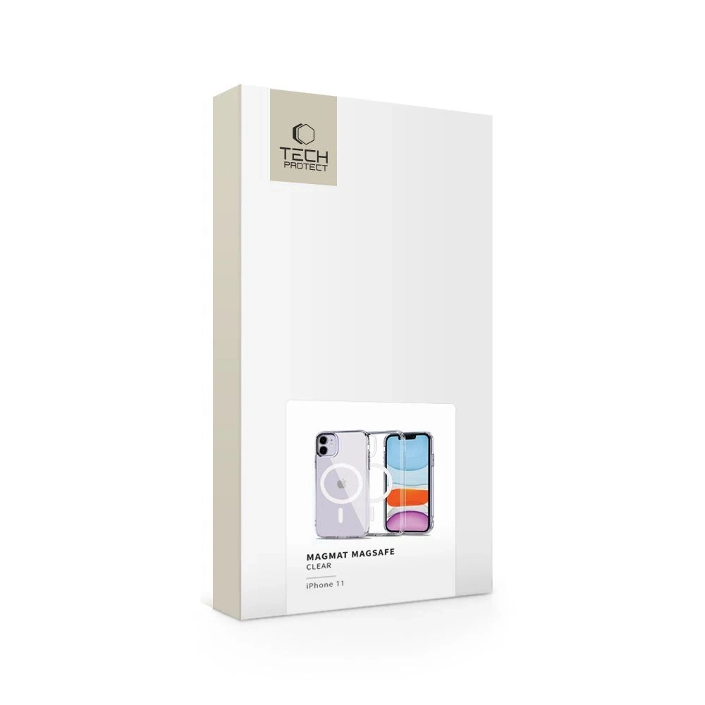 Tech-Protect MagMat MagSafe Apple iPhone 11 – dėklas telefonui skaidrus