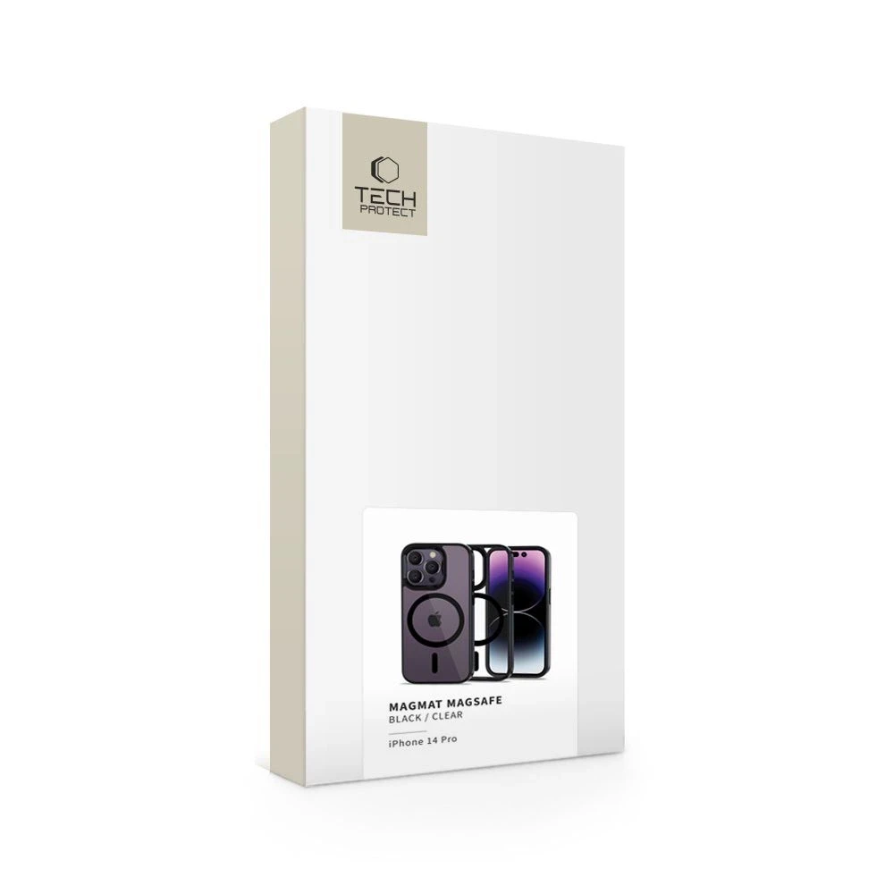 Tech-Protect MagMat MagSafe Apple iPhone 14 Pro – dėklas telefonui juodos spalvos