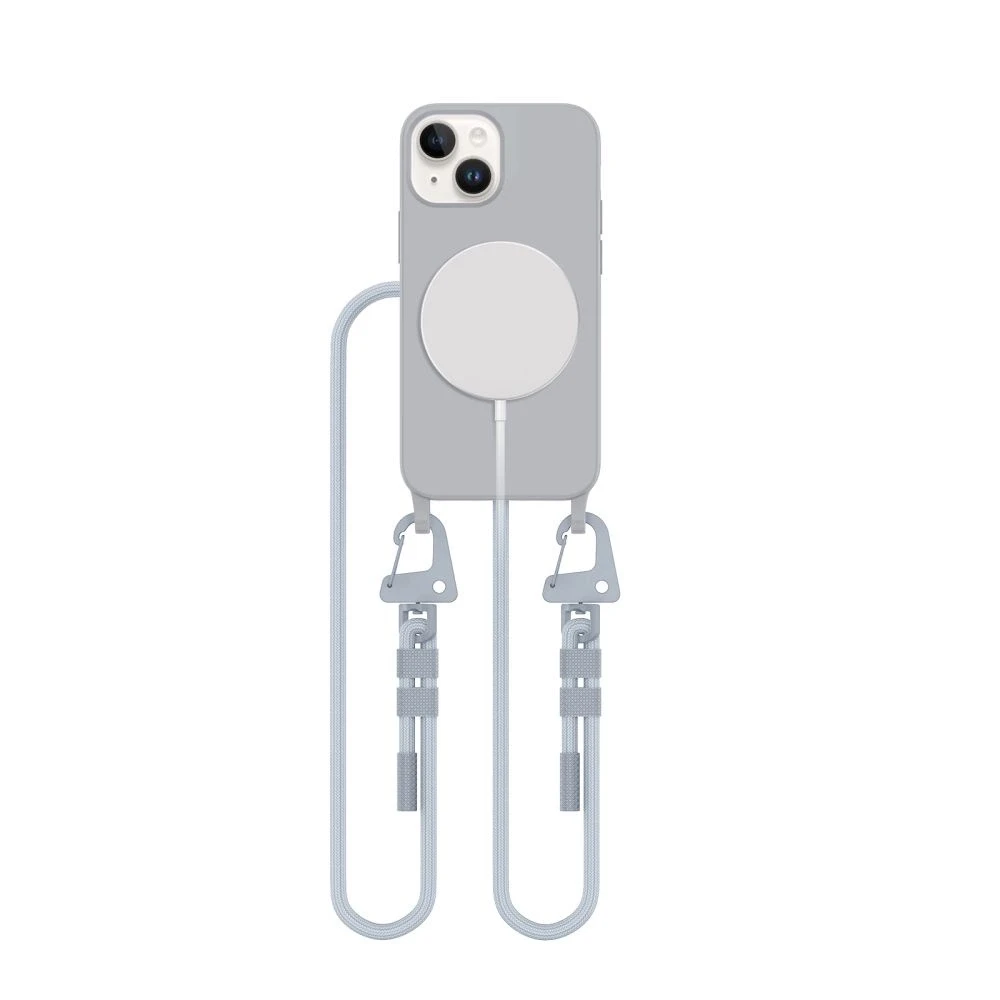 TECH-PROTECT MAGNECKLACE MagSafe Apple iPhone 13 MINI dėklas telefonui pilkos spalvos