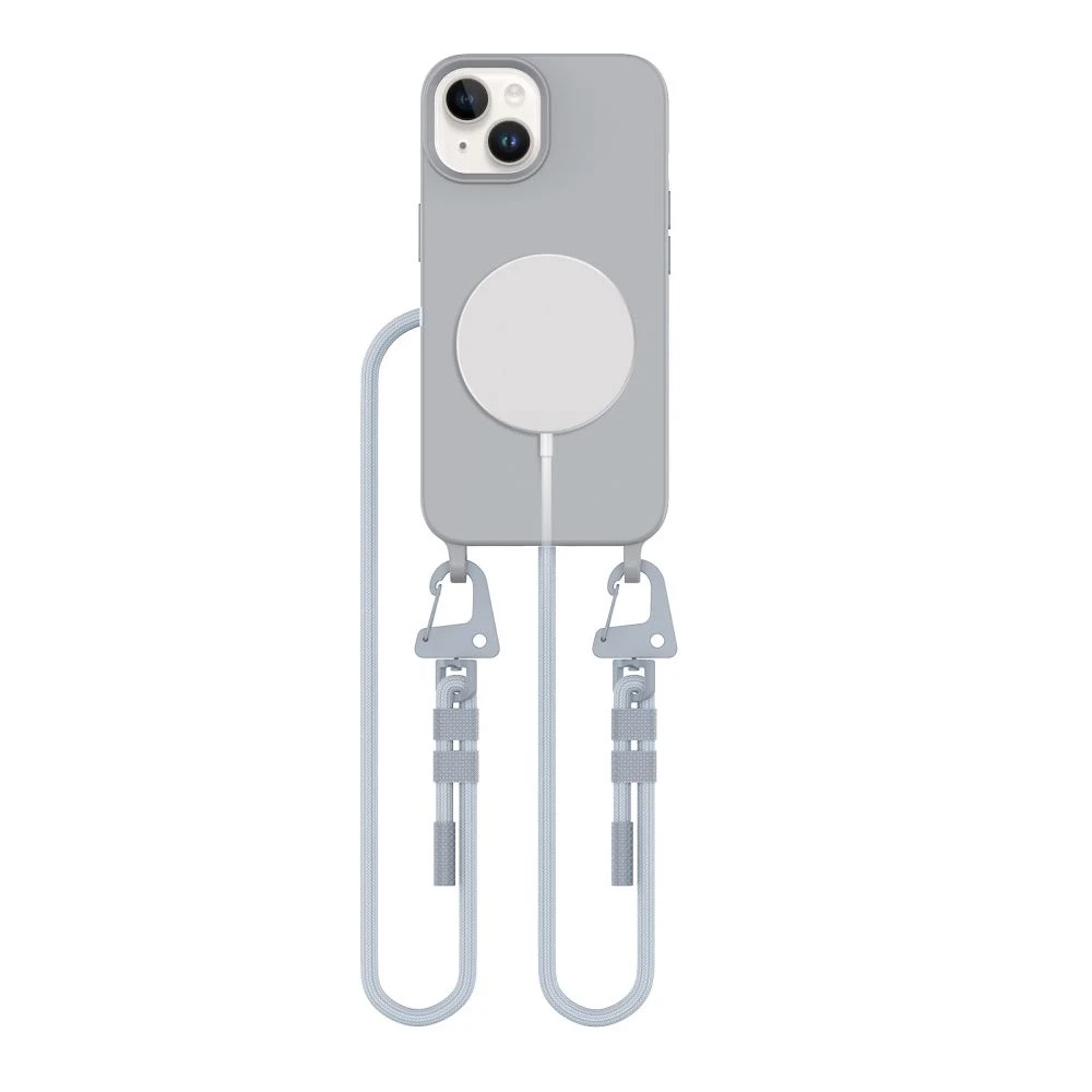 TECH-PROTECT MAGNECKLACE MagSafe Apple iPhone 13 dėklas telefonui pilkos spalvos