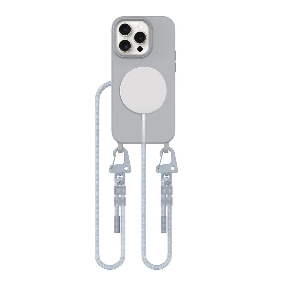TECH-PROTECT MAGNECKLACE MagSafe Apple iPhone 14 Pro dėklas telefonui pilkos spalvos