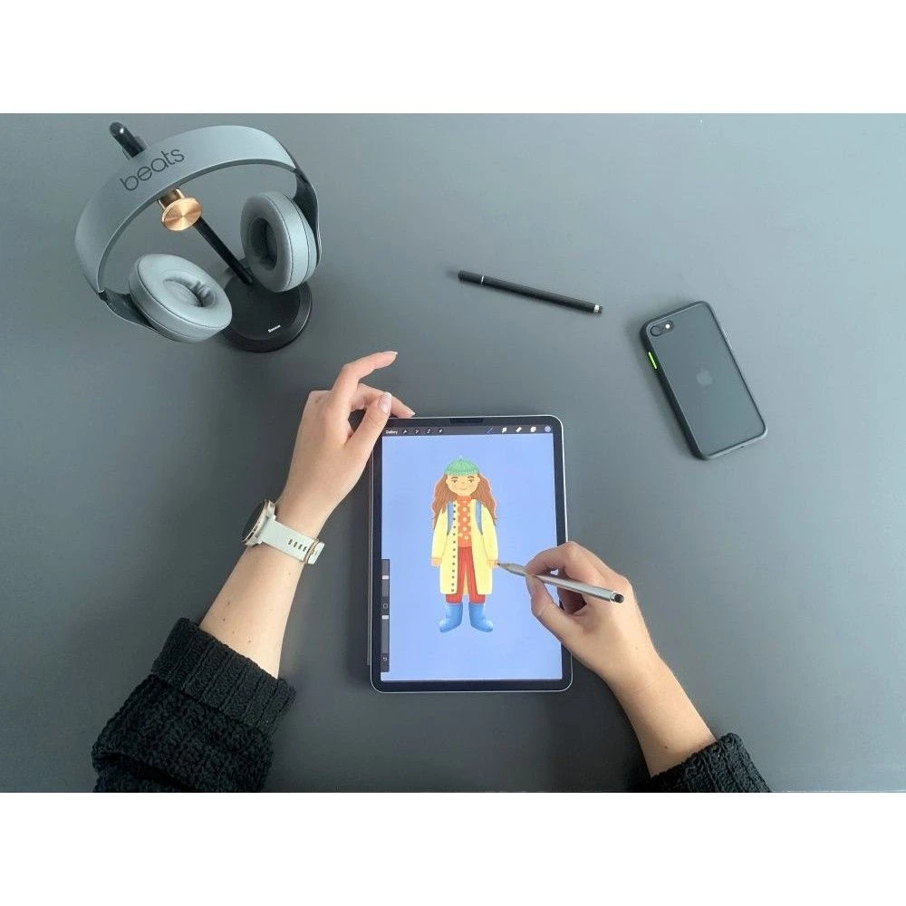 Tech-Protect Magnet Stylus Magnetic – sidabro spalvos
