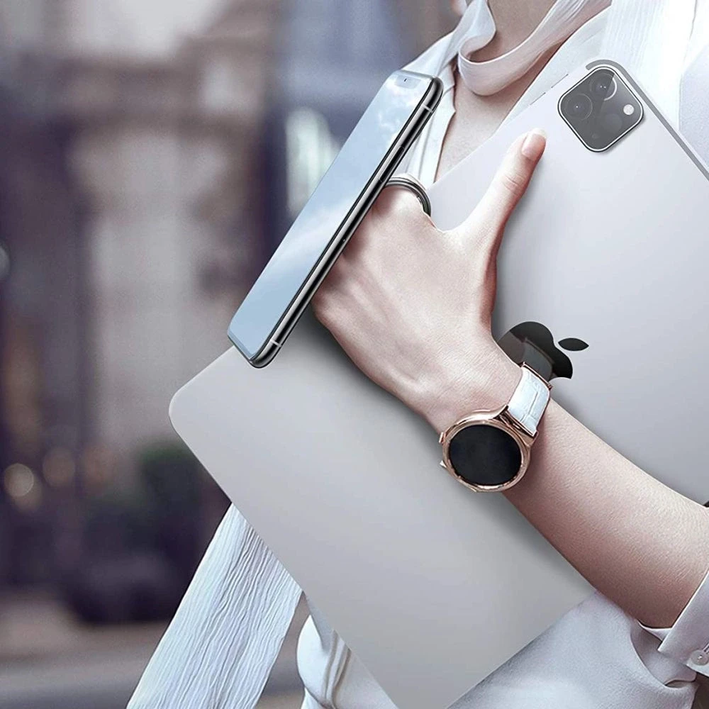 Tech-Protect Magnetic Phone Ring holder / ring su stovelio funkcija – juodos spalvos