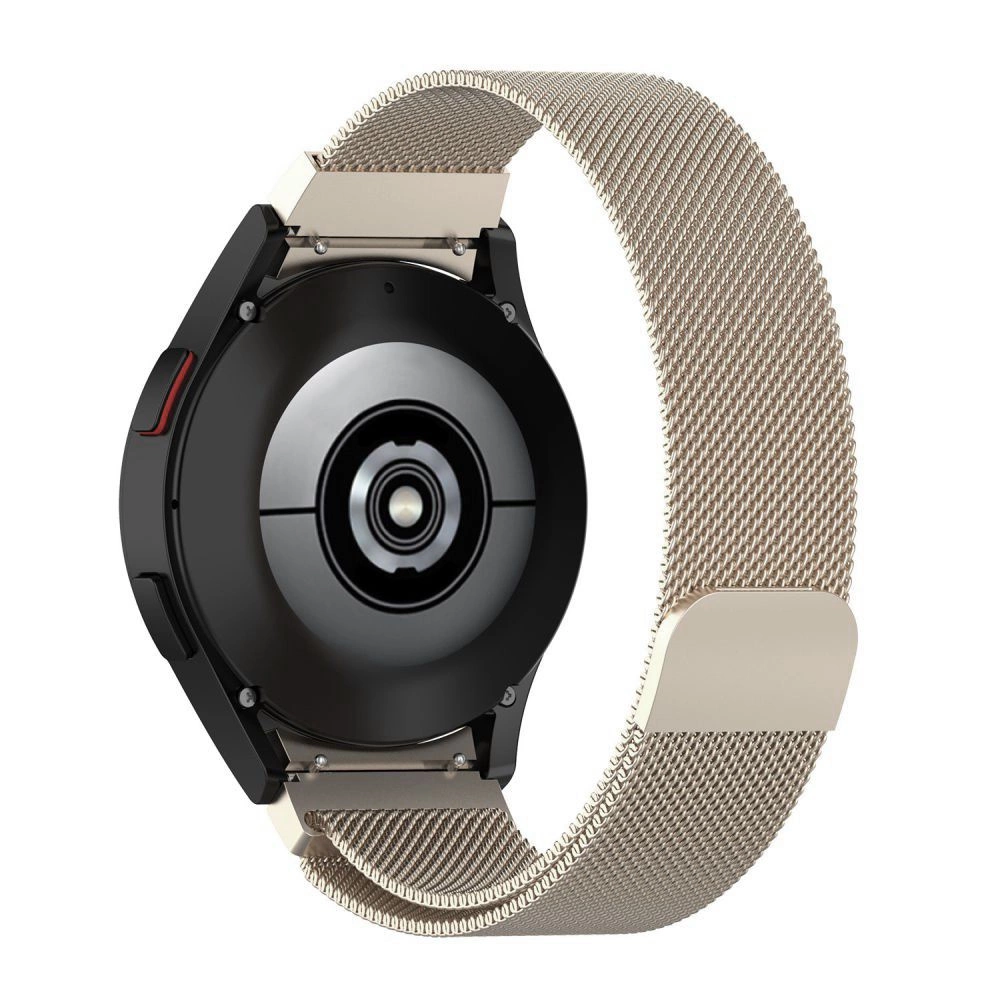 Apyrankė Samsung Galaxy Watch 4 / 5 / 5 PRO / 6 / 7 / FE Tech-Protect Milaneseband Starlight aukso spalvos