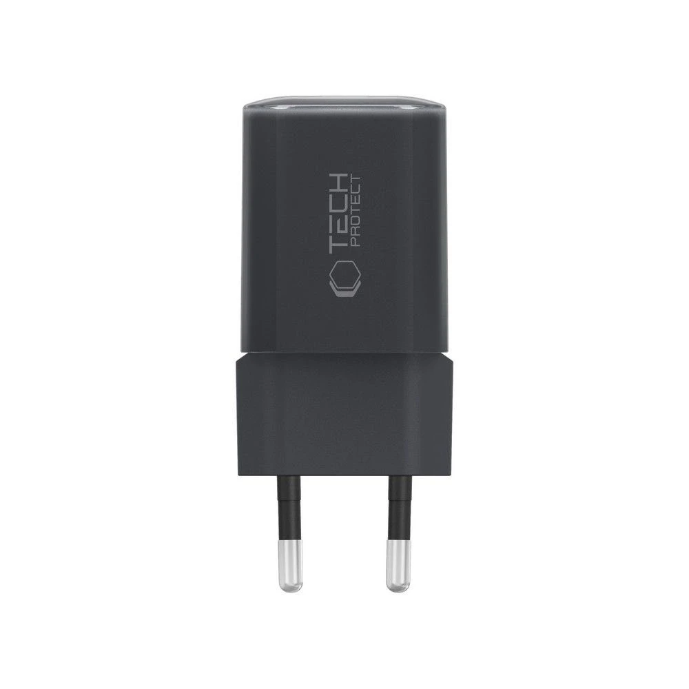 „Tech-Protect NCM33W“ 2 prievadų PD33W/QC3.0 sieninis įkroviklis - juodas