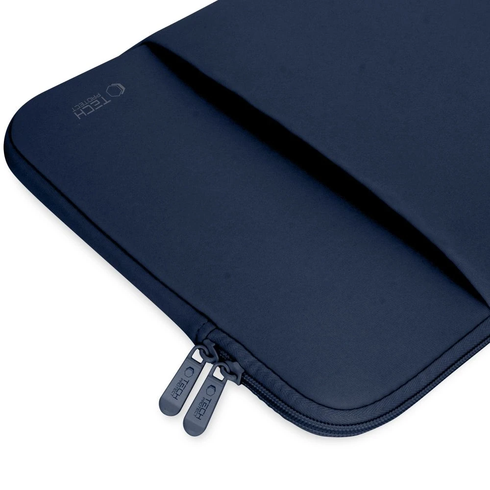 Tech-Protect Neoprene Nešiojamas kompiuteris Case 15-16" - Navy Mėlyna