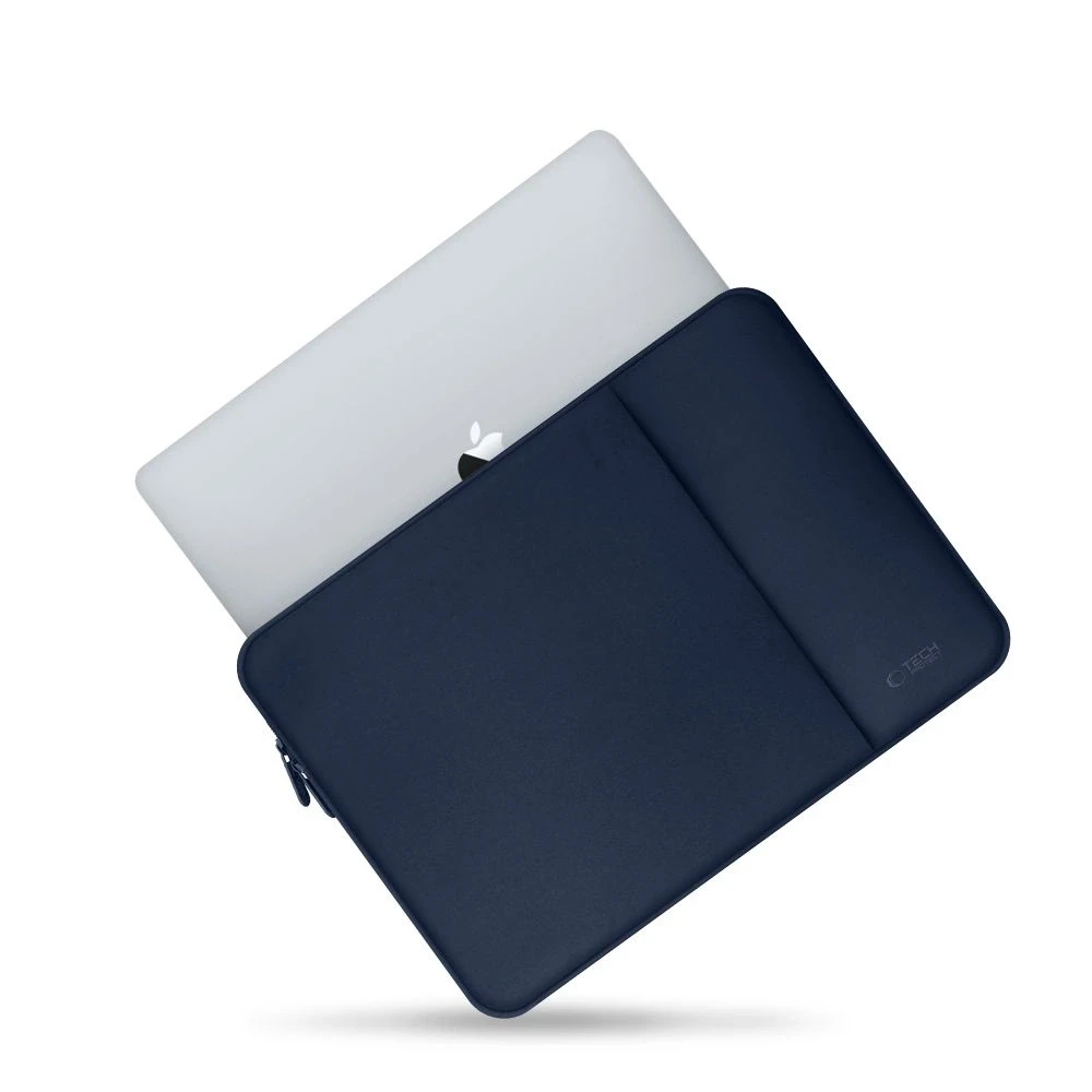 Tech-Protect Neoprene Nešiojamas kompiuteris Case 15-16" - Navy Mėlyna