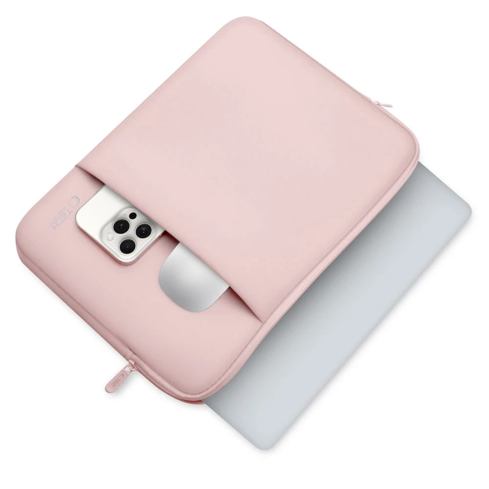 Tech-Protect Neoprene Nešiojamas kompiuteris Case 14" - Rožinė