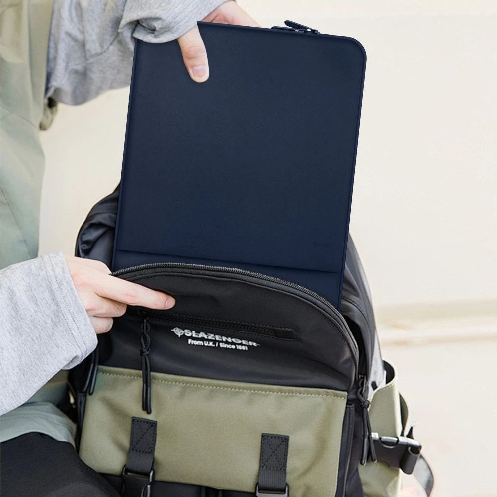 Tech-Protect Neoprene Nešiojamas kompiuteris Case 15-16" - Navy Mėlyna