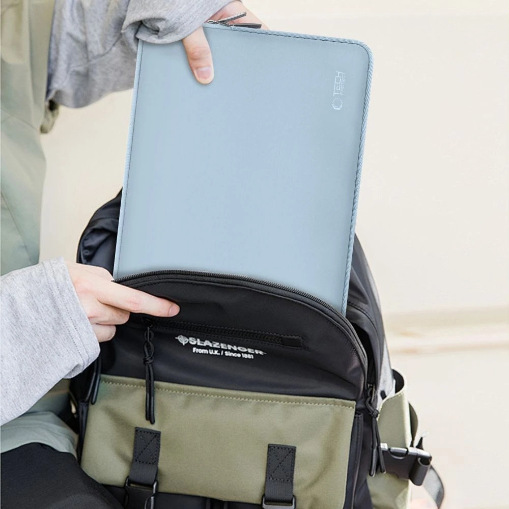 Tech-Protect Neoslim 13-14" Nešiojamas kompiuteris Bag – mėlynos spalvos