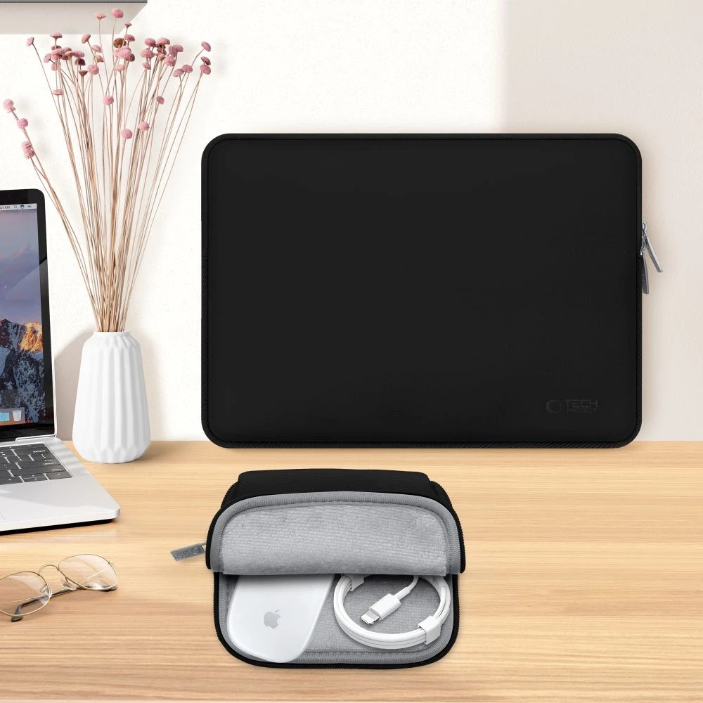 Tech-Protect Neoslim 13-14" Nešiojamas kompiuteris Bag – juodos spalvos
