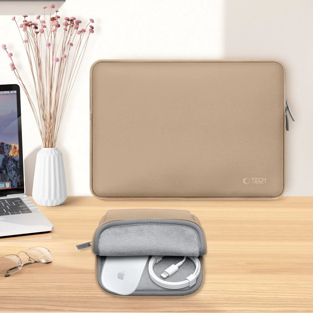 Tech-Protect Neoslim 13-14" Nešiojamas kompiuteris Bag – gelsvas
