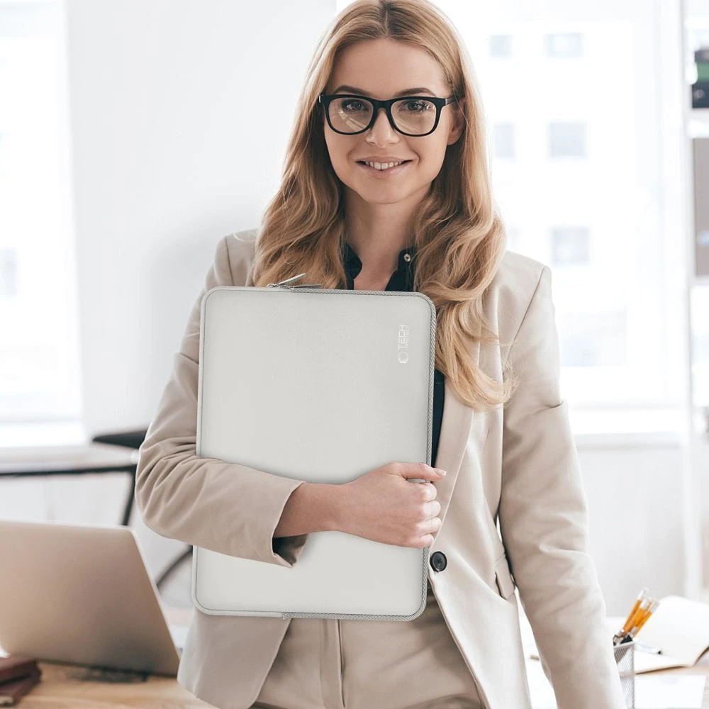 Tech-Protect Neoslim 15-16" Nešiojamas kompiuteris Bag – pilkos spalvos