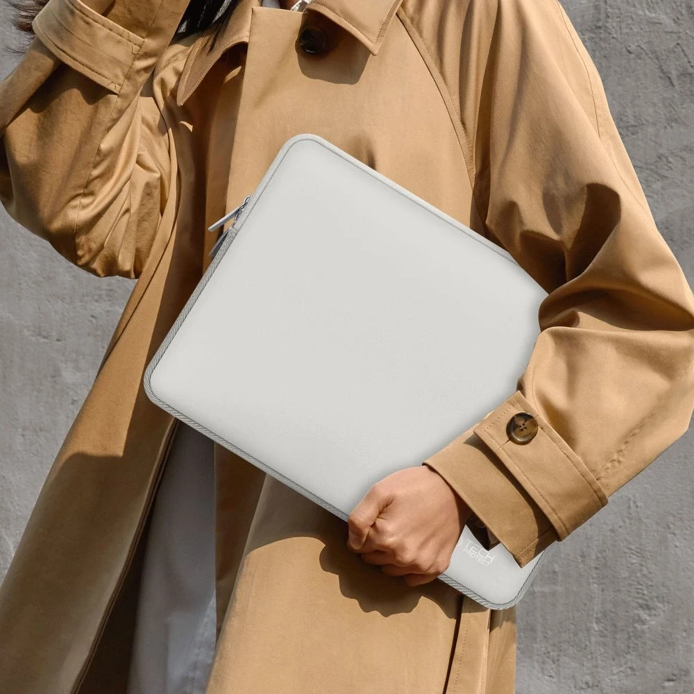 Tech-Protect Neoslim 15-16" Nešiojamas kompiuteris Bag – pilkos spalvos