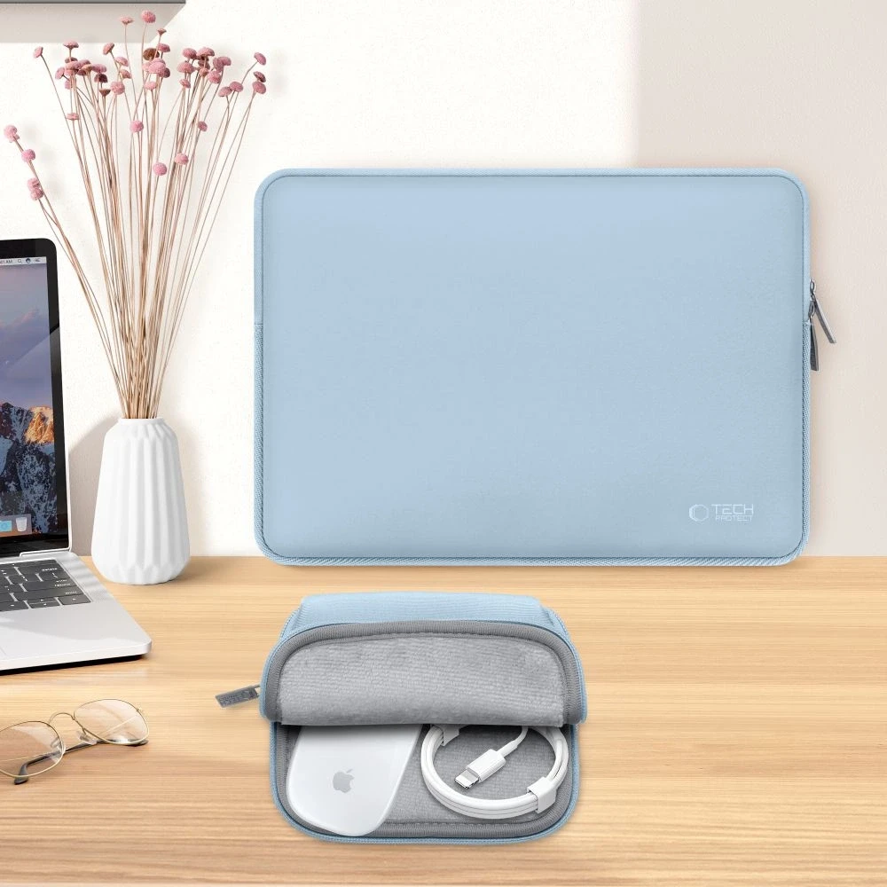 Tech-Protect Neoslim 15-16" Nešiojamas kompiuteris Bag – mėlynos spalvos