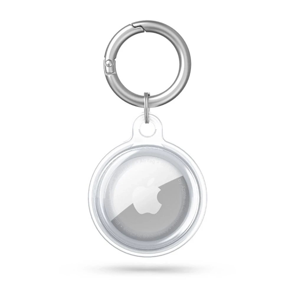 Dėklas „Tech-Protect“ piktograma „Apple AirTag“ – skaidrus