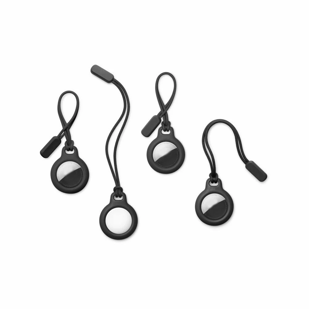 Tech-Protect Rough 2-pack Apple AirTag – dėklas telefonui juodos spalvos