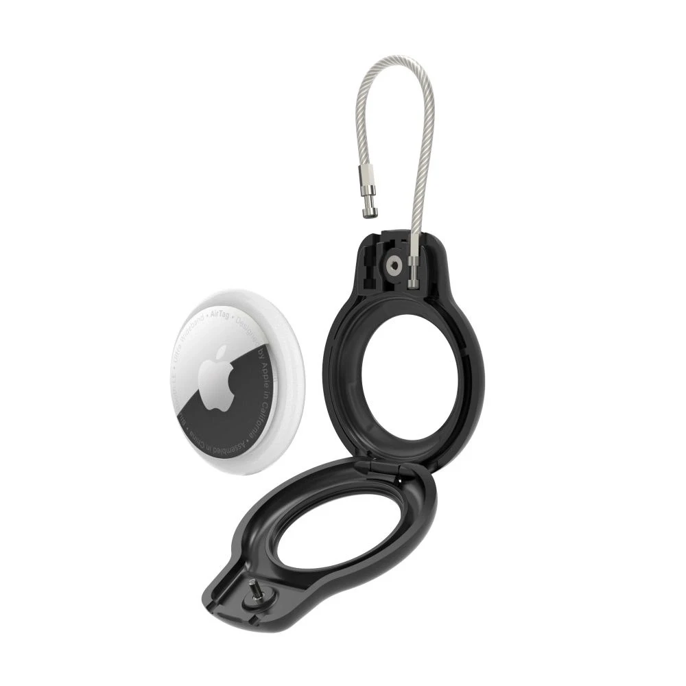 Tech-Protect Rough Vein 2-pack Apple AirTag – dėklas telefonui juodos spalvos