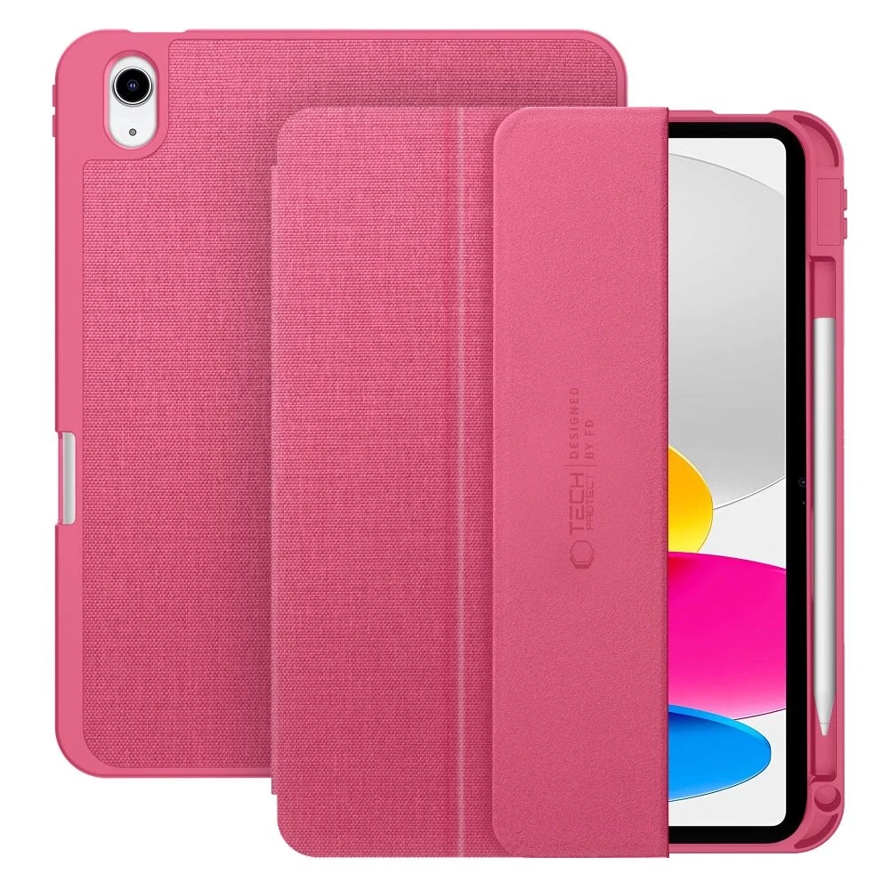 Tech-Protect SC Pen Canvas iPad 10.9” 10 / 2022 / 11” 11 / 2025 Case - Rožinė