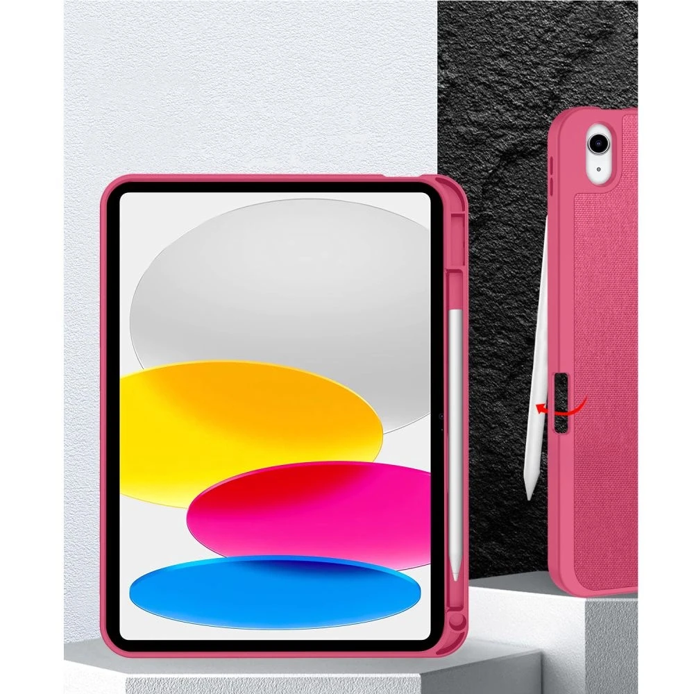 Tech-Protect SC Pen Canvas iPad 10.9” 10 / 2022 / 11” 11 / 2025 Case - Rožinė