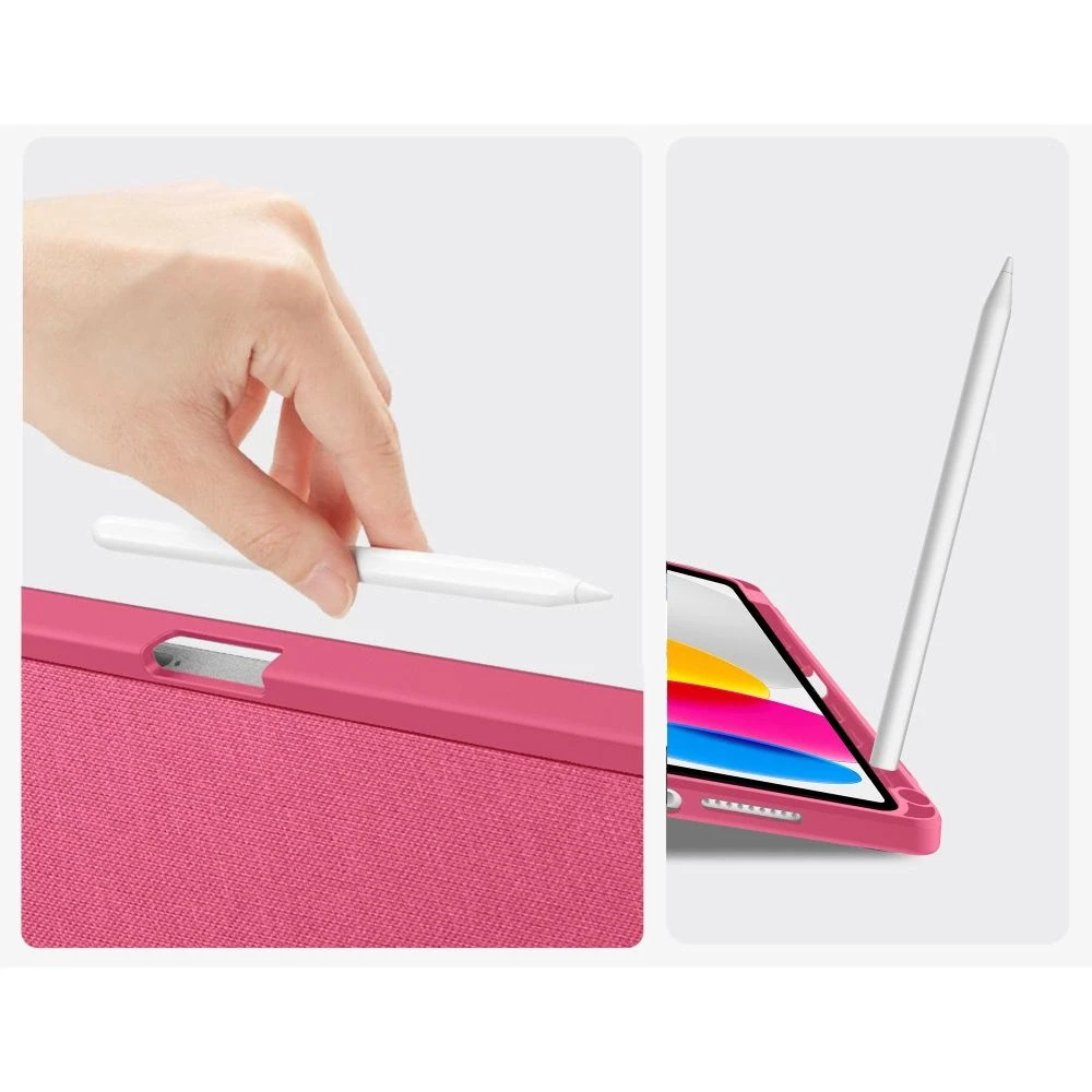 Bloom „Tech-Protect SC“ drobinis rašiklis iPad 10.9“ 10 / 2022 / 11“ 11 / 2025, rausvai žydras