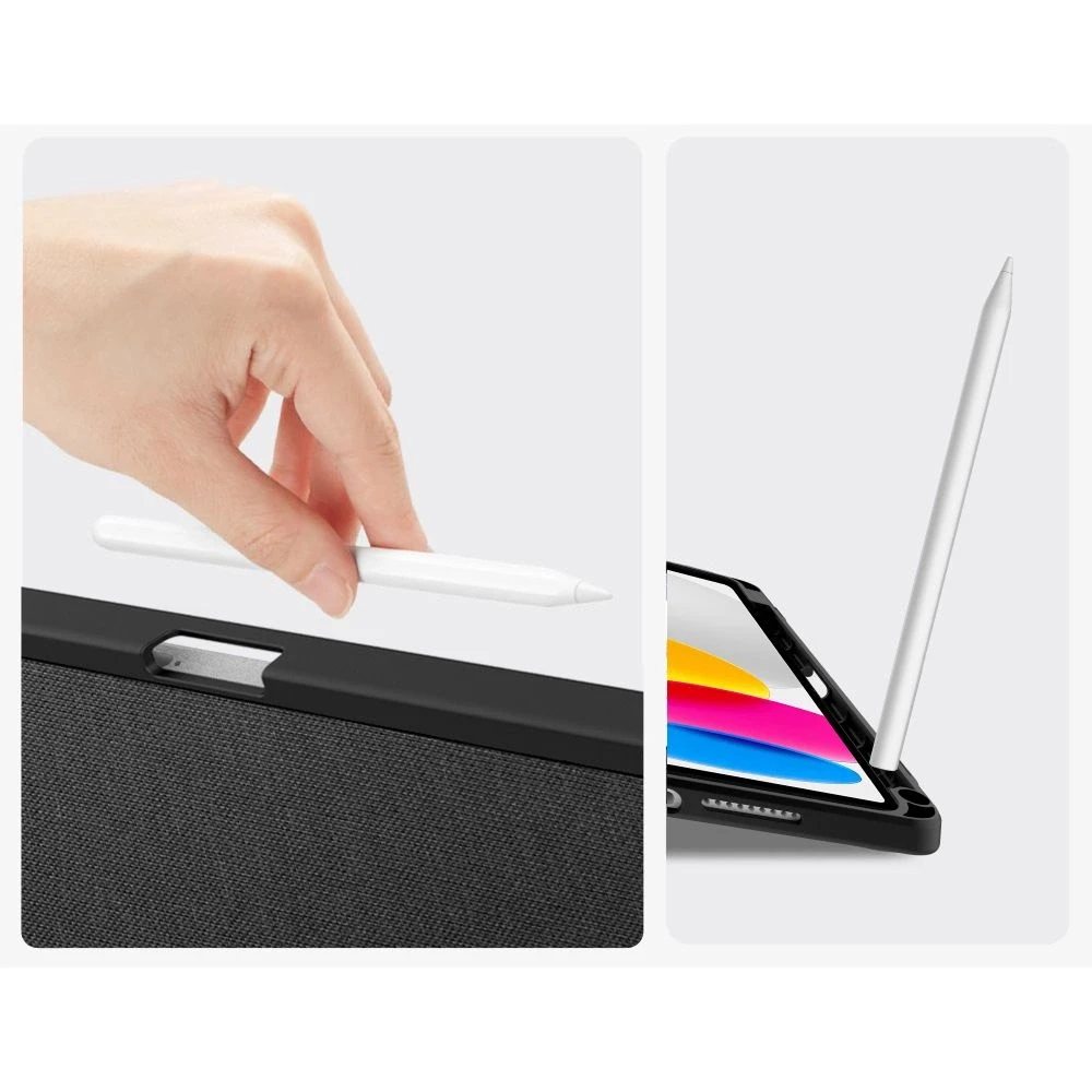 „Tech-Protect SC Pen Canvas“ dėklas iPad 10.9 colio planšetiniam kompiuteriui, 10 / 2022 / 11 colio planšetiniam kompiuteriui, 11 / 2025 - juodas