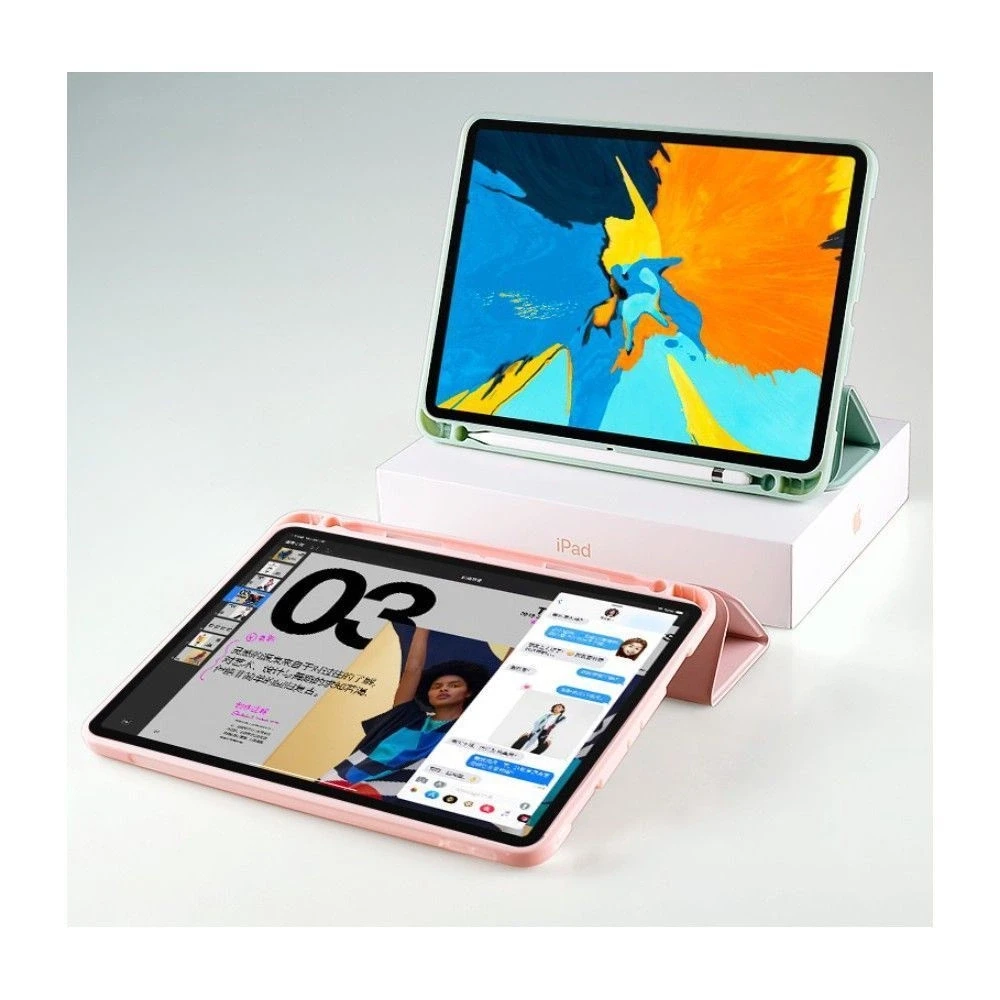 Tech-Protect SC Pen Apple iPad 10.2" 2019-2021 – dėklas planšetiniam kompiuteriui juodos spalvos