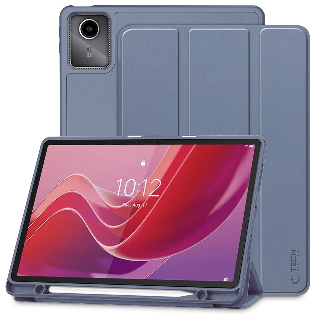 Dėklas Lenovo Tab M11 Tech-Protect SC Pen levandų spalvos