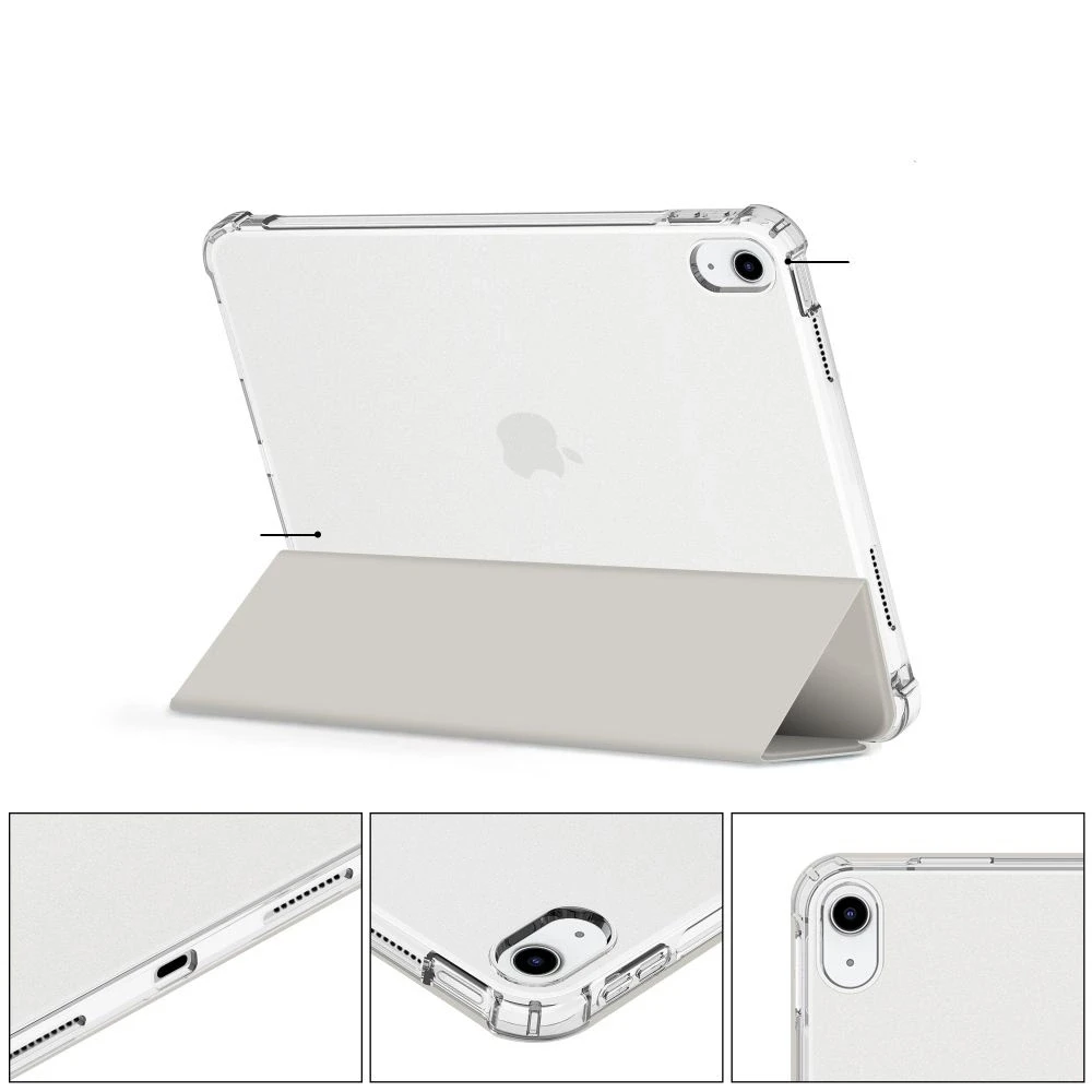 Tech-Protect SC Pen Hybrid Apple iPad 10 / 2022 / 11” 11 / 2025 – Gray – dėklas planšetei skaidrus