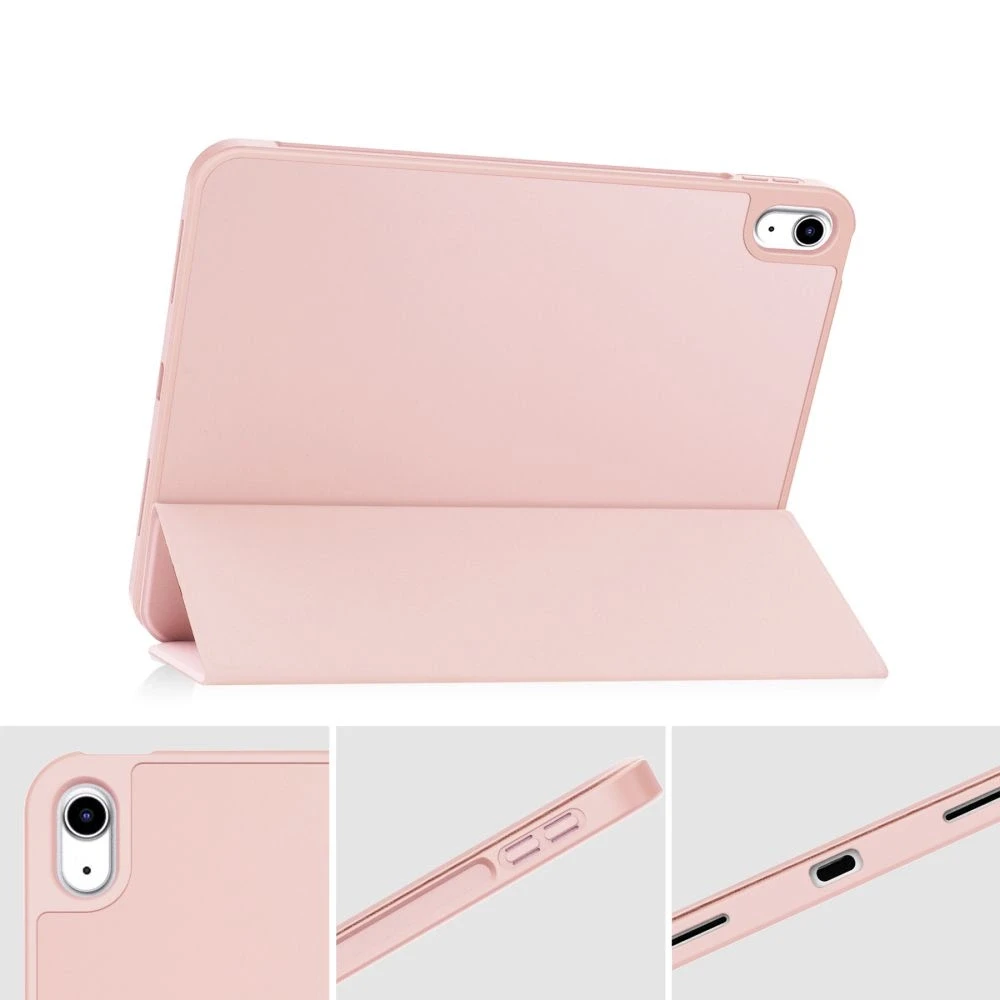 Tech-Protect SC Pen Apple iPad 10.9” 10 / 2022 / 11” 11 / 2025 – dėklas planšetiniam kompiuteriui rožinės spalvos
