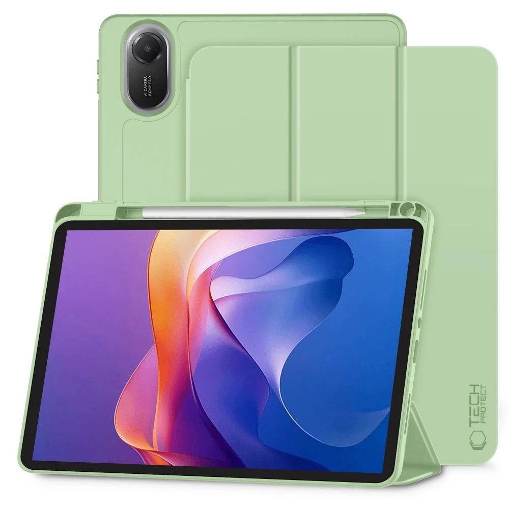 Tech-Protect SC Pen dėklas skirtas Xiaomi Redmi Pad 2 11.0 – žalios spalvos
