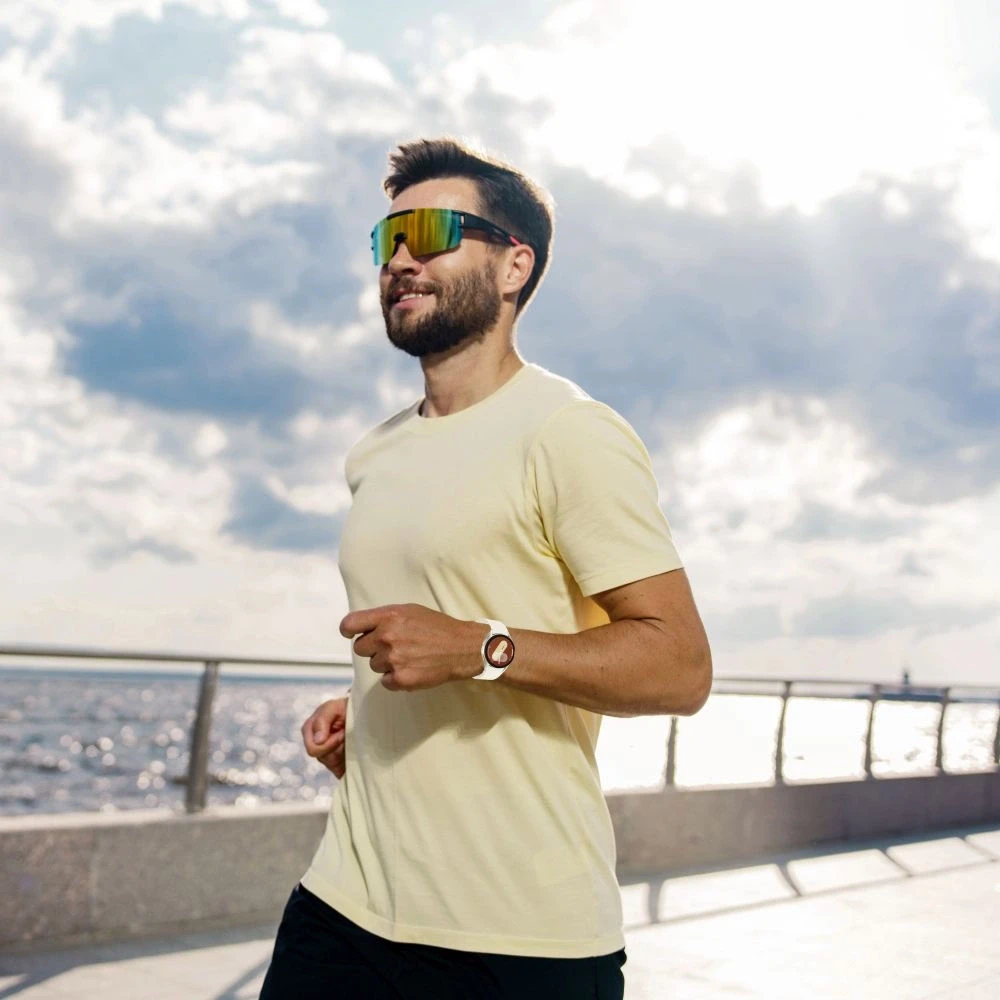 Apyrankė Samsung Galaxy Watch 4 / 5 / 5 PRO / 6 / 7 / FE Tech-Protect silikoninė Starlight kreminės spalvos