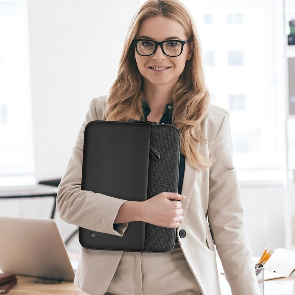Tech-Protect Sleeve Nešiojamas kompiuteris Bag 13-14 - Juodas