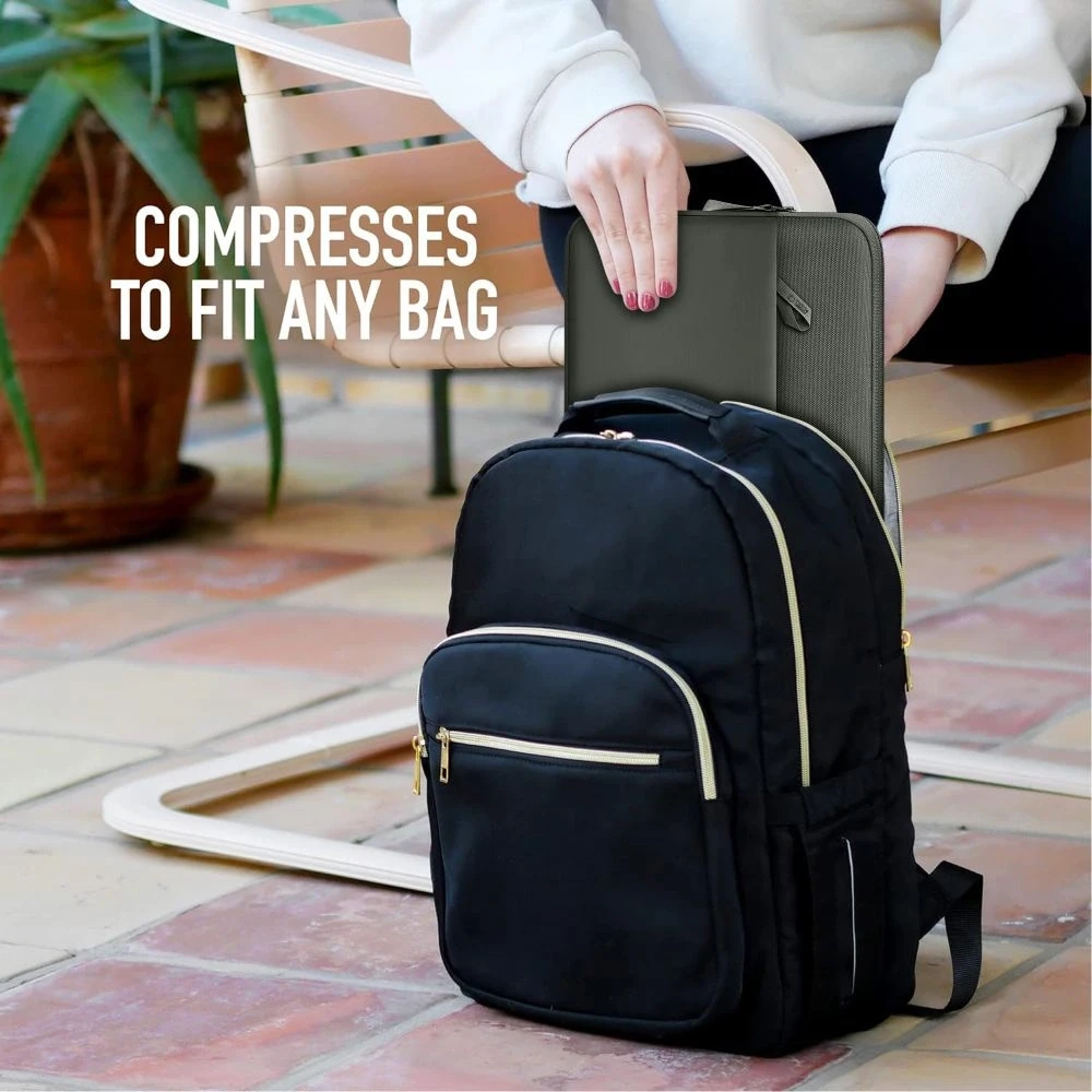 Tech-Protect Sleeve Nešiojamas kompiuteris Bag 13-14 - Žalias