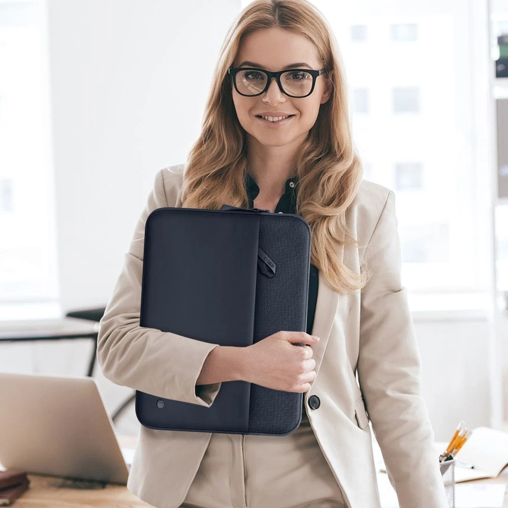 Tech-Protect Sleeve Nešiojamas kompiuteris Bag 15-16 - Mėlyna