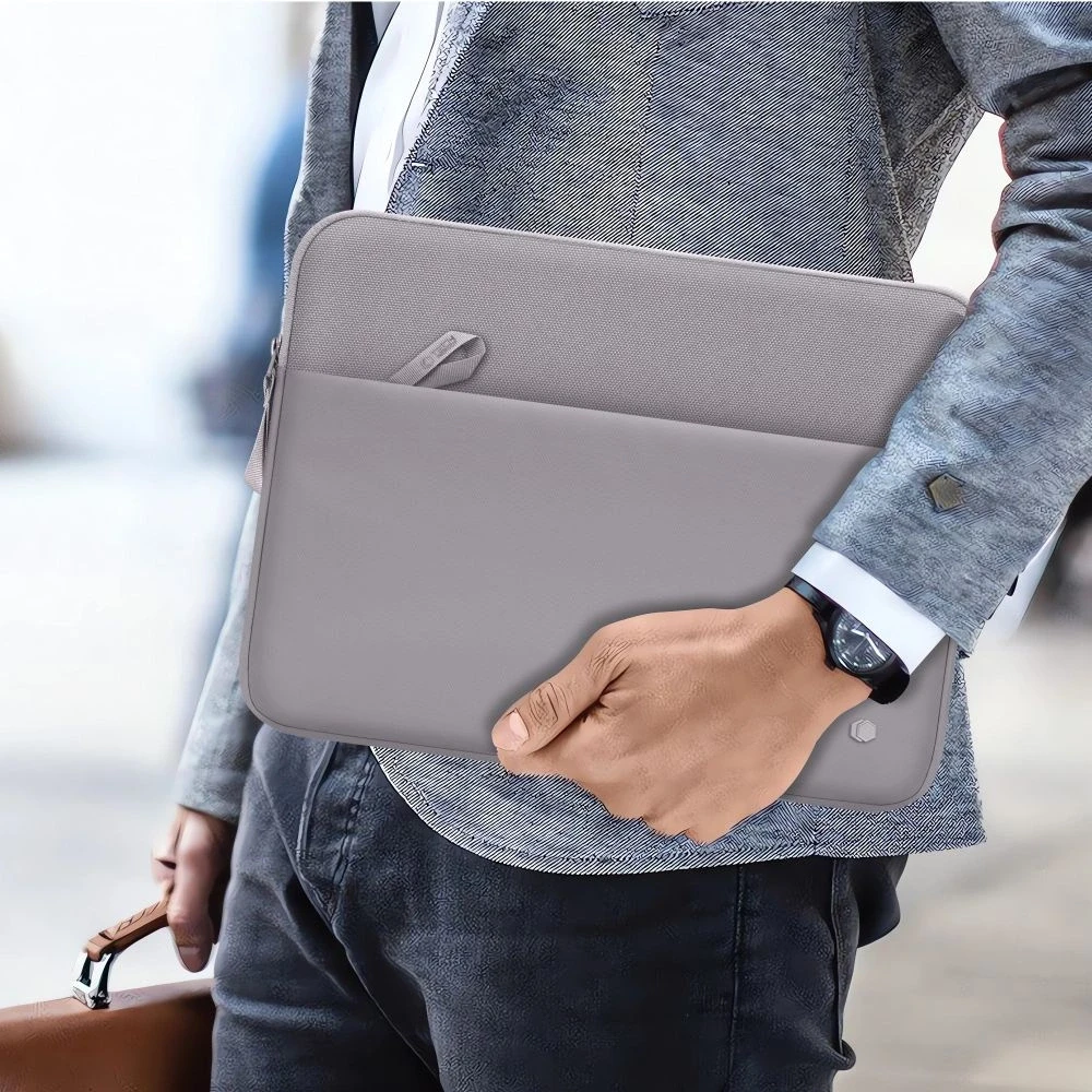 Tech-Protect Sleeve Nešiojamas kompiuteris Bag 15-16 - Gray